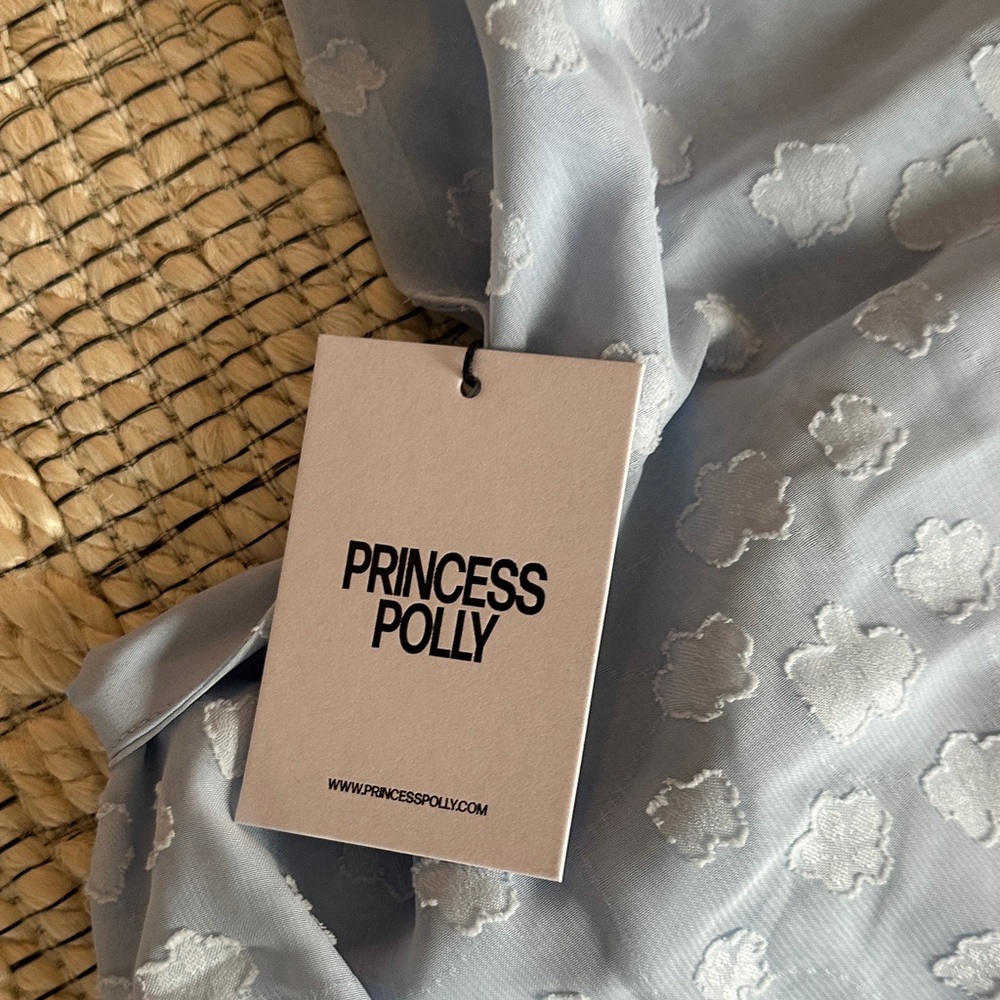 Light Blue princess polly dress - Picture 2 of 4